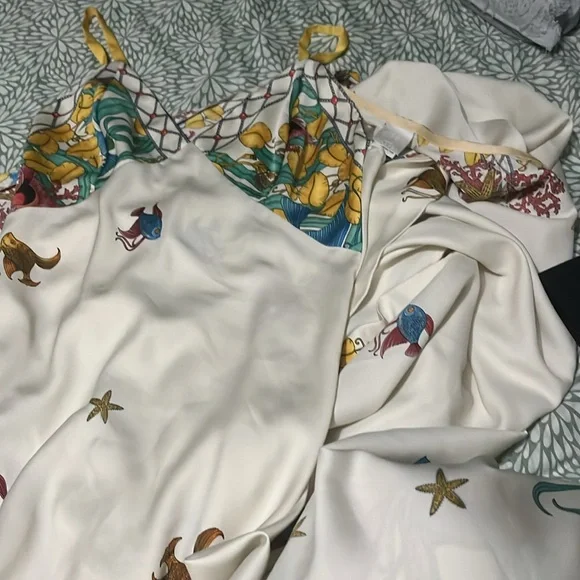 NATORI slip pajamas set - Picture 2 of 4